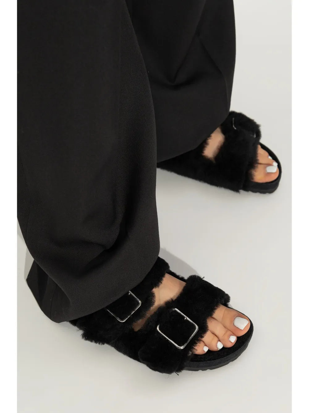 Birkenstock Arizona 1774 shearling slides