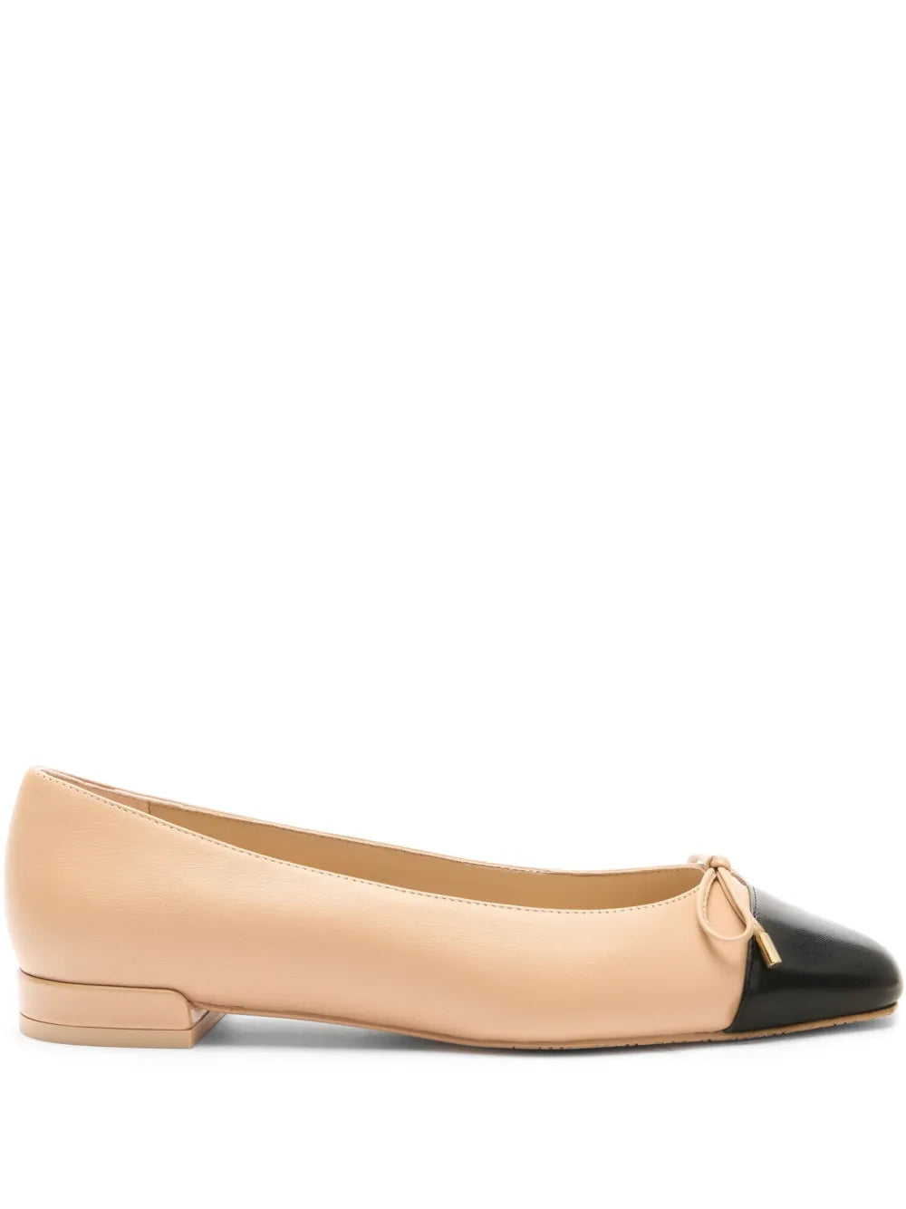 Stuart Weitzman Sleek Bow ballet flats