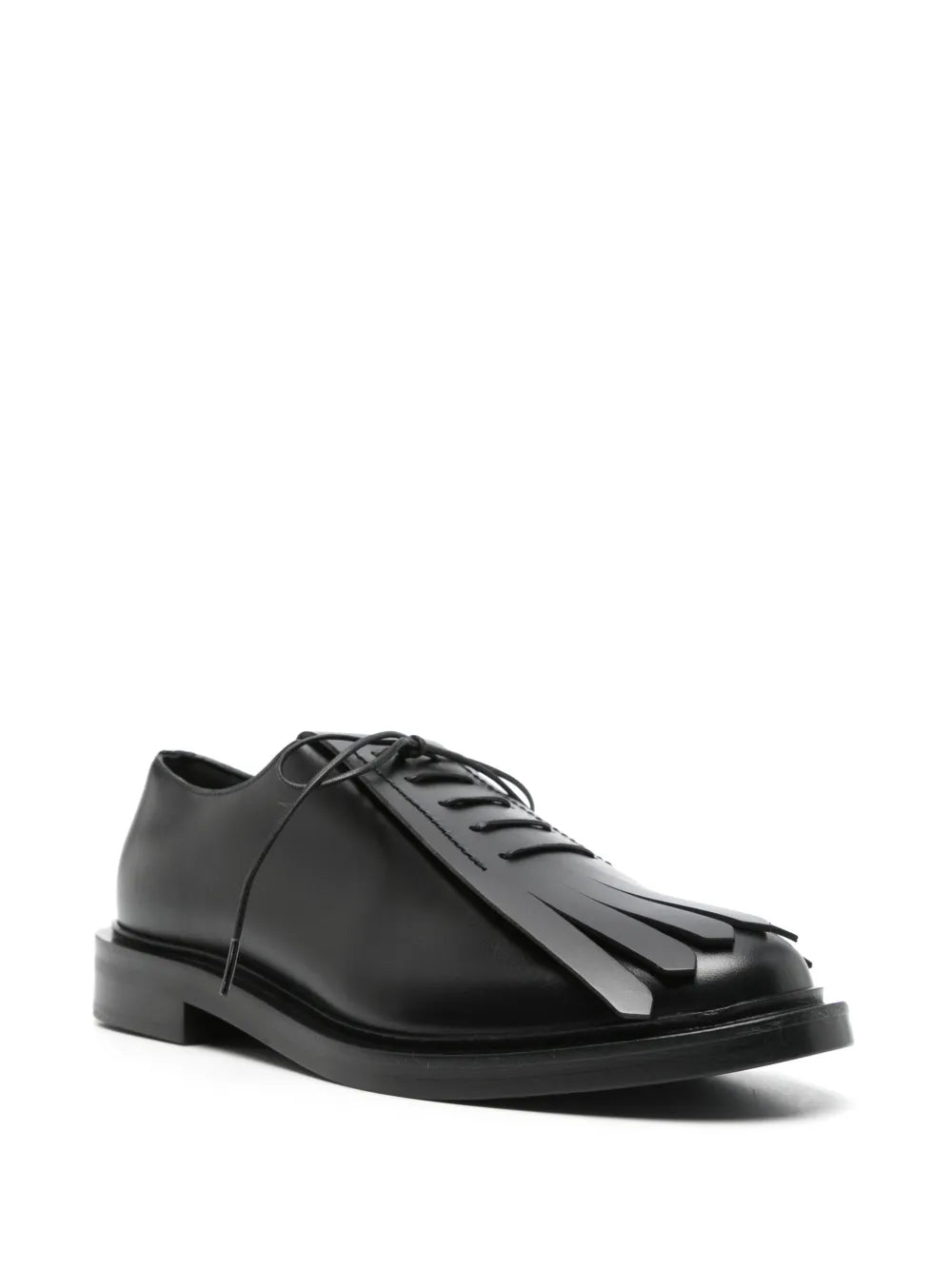 Max Mara leather Oxford shoes