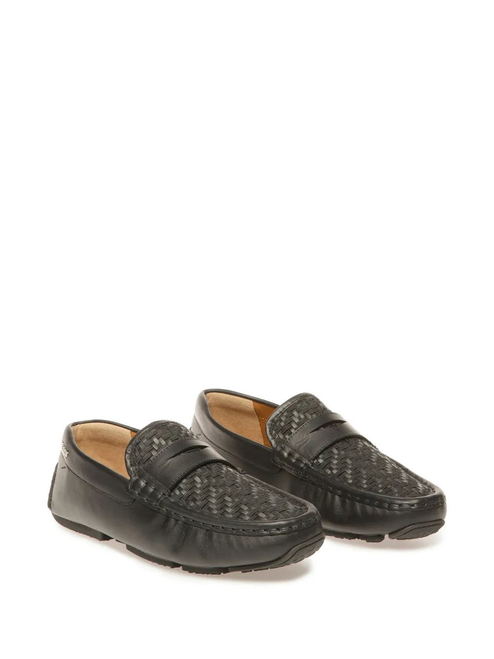 Bally logo-print loafers 