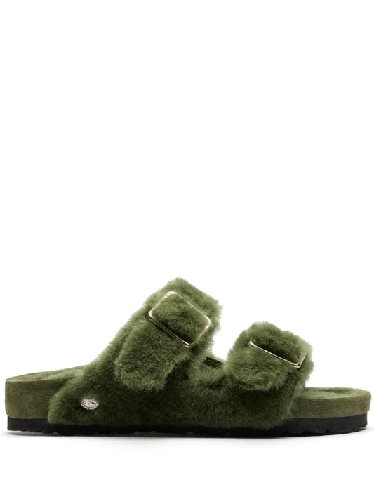 Birkenstock shearling sandals