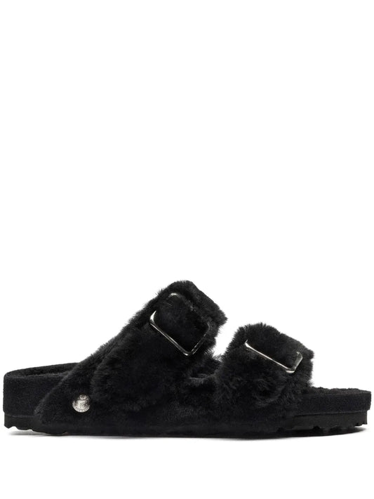 Birkenstock shearling sandals