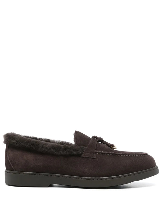 Doucal's suede loafers