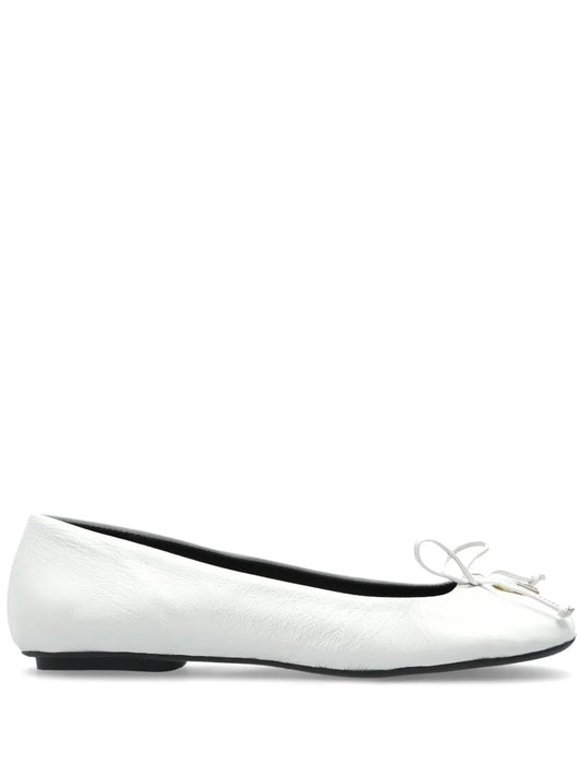 Furla logo-plaque ballet flats
