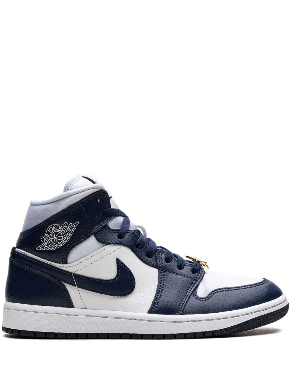 Jordan Air Jordan 1 Mid "Football Grey/White/Midnight Navy" sneakers