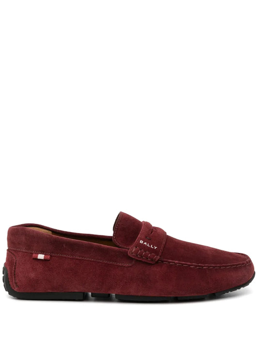 Bally Pilot Driver in Andorra Suede wide foot morphology