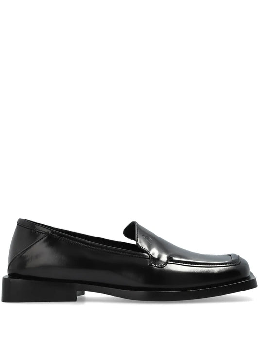 The Attico leather loafers