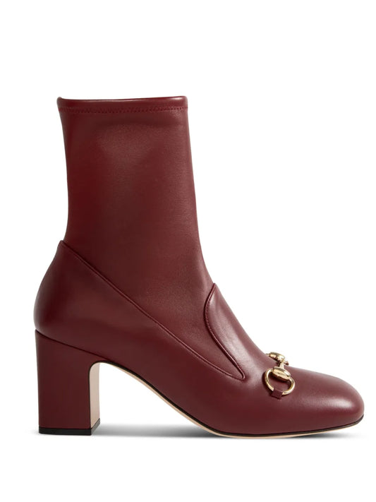 Gucci 80mm Lady Horsebit boots