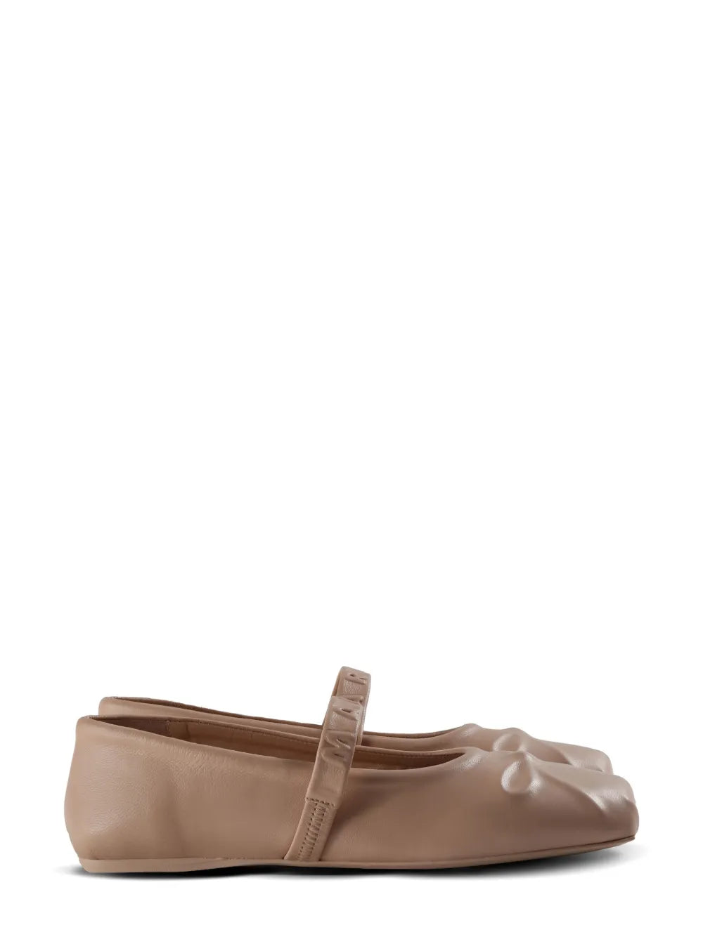 Marni leather ballerina shoes
