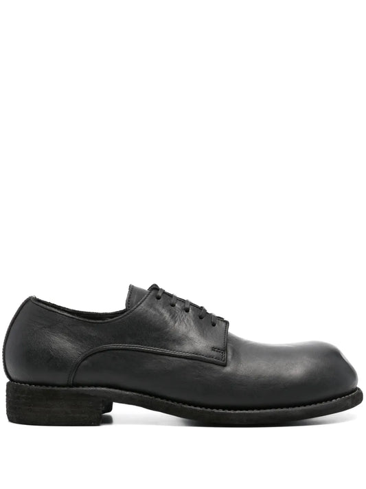 Guidi leather derby shoes