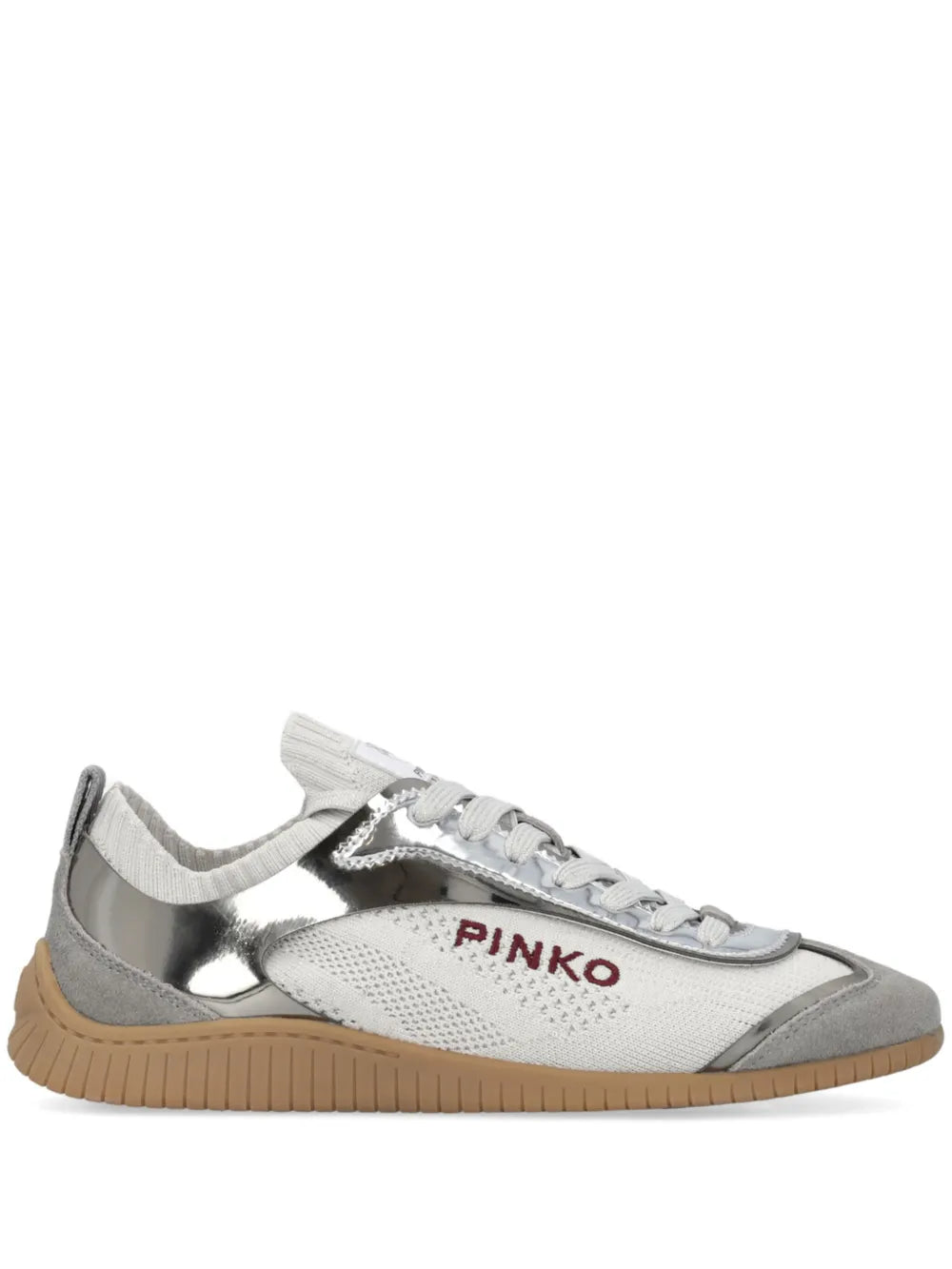 PINKO panelled sneakers