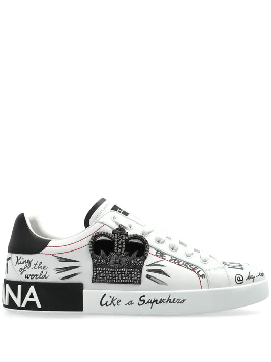 Dolce & Gabbana logo-patch sneakers 
