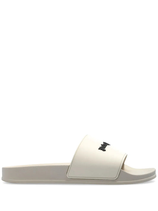 Palm Angels logo-appliqué slides