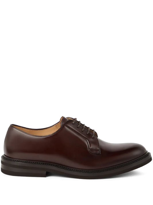 Brunello Cucinelli lace-up leather derby shoes 