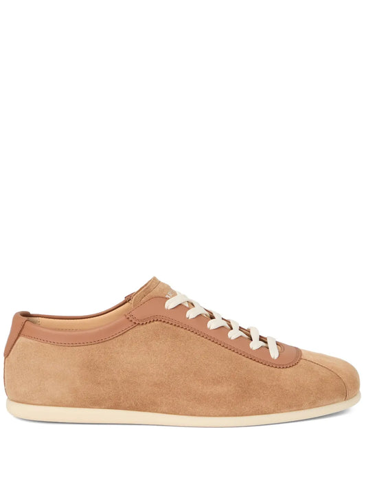 Brunello Cucinelli leather trainers 