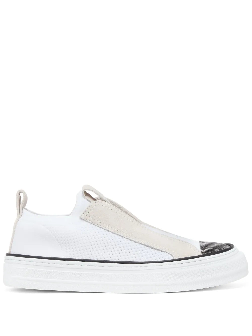 Brunello Cucinelli Monili-embellished sneakers