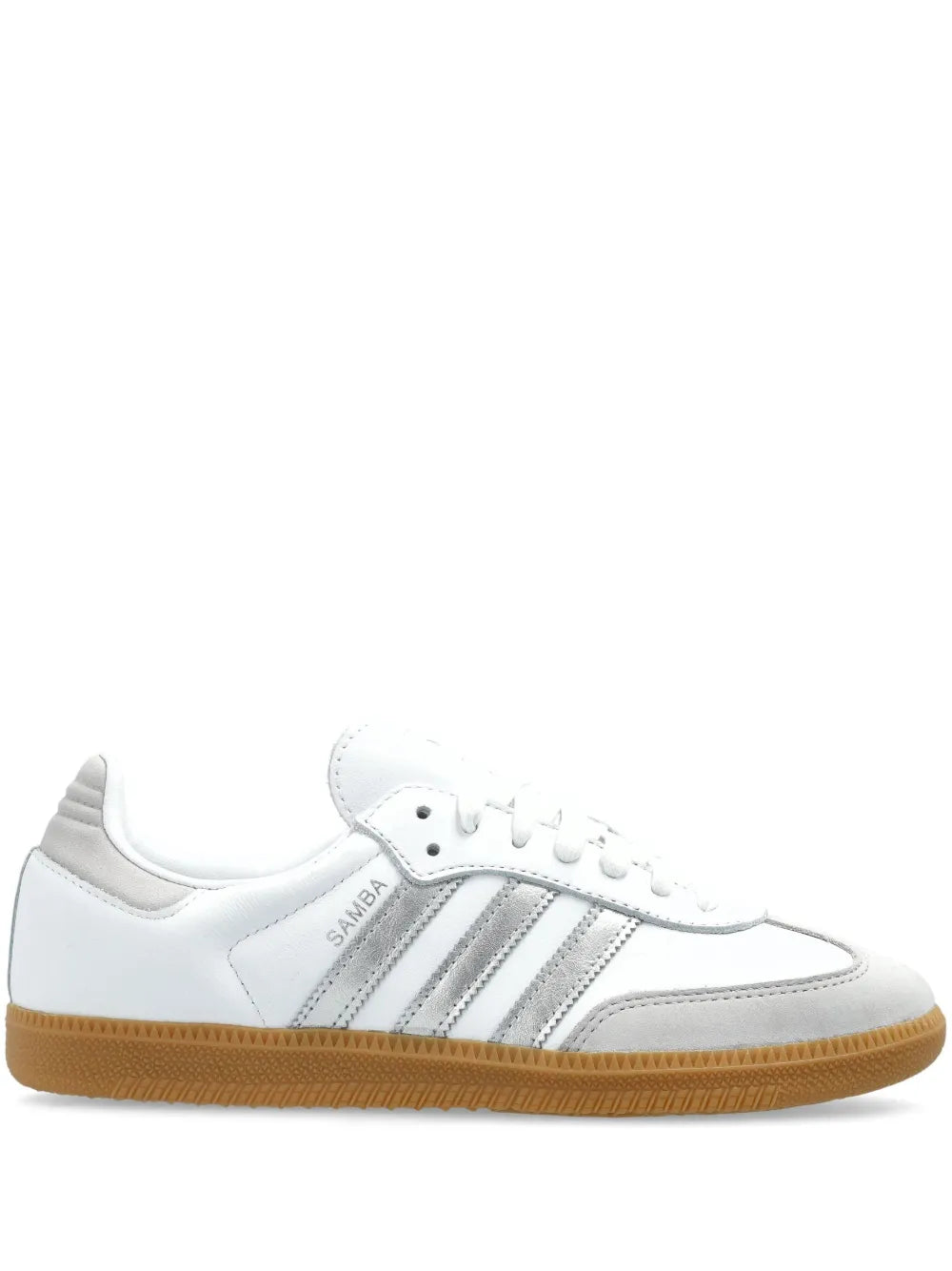 adidas Samba OG "White/Silver Metallic/Grey" sneakers