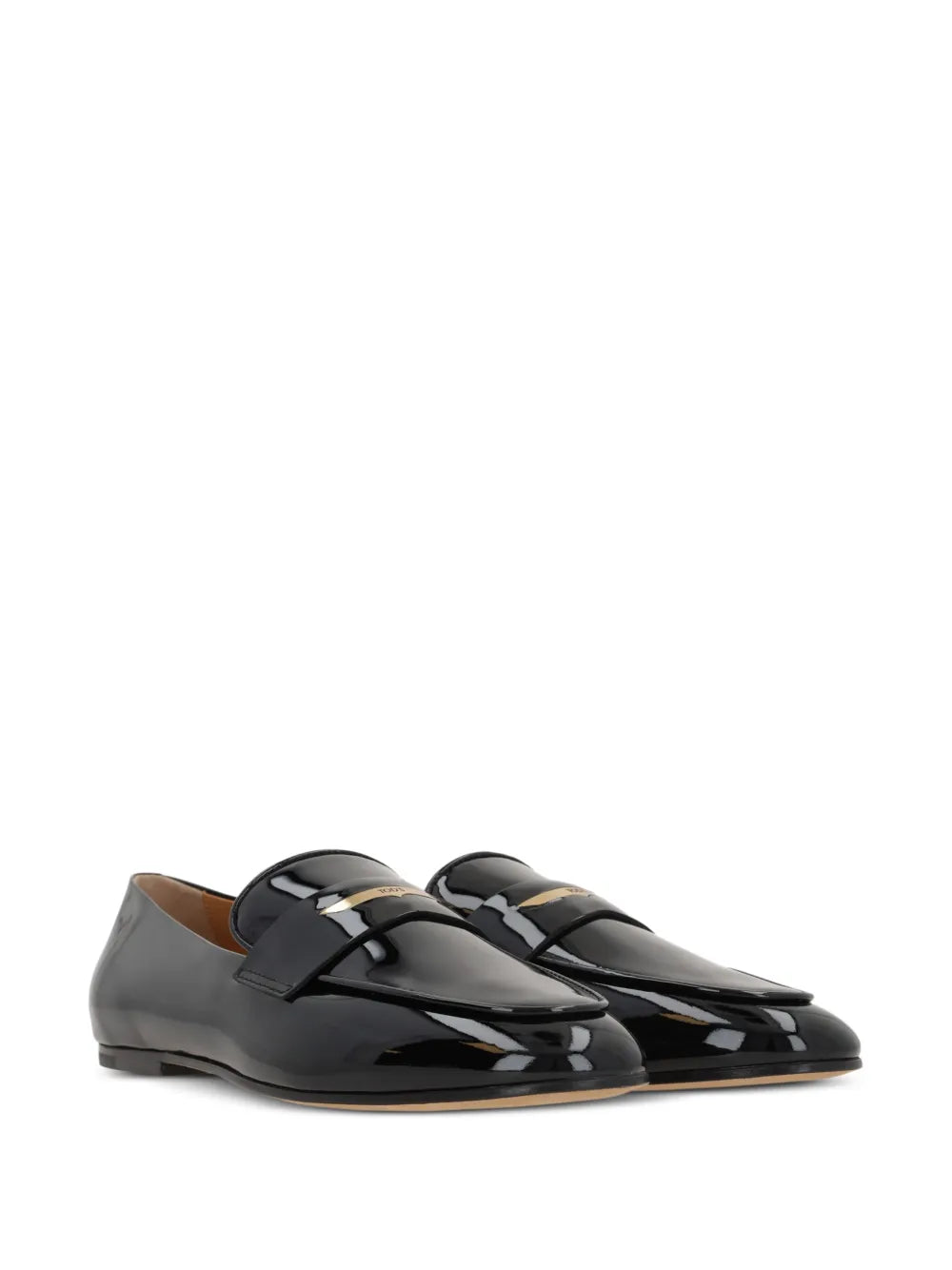 Tod's patent-leather loafers 