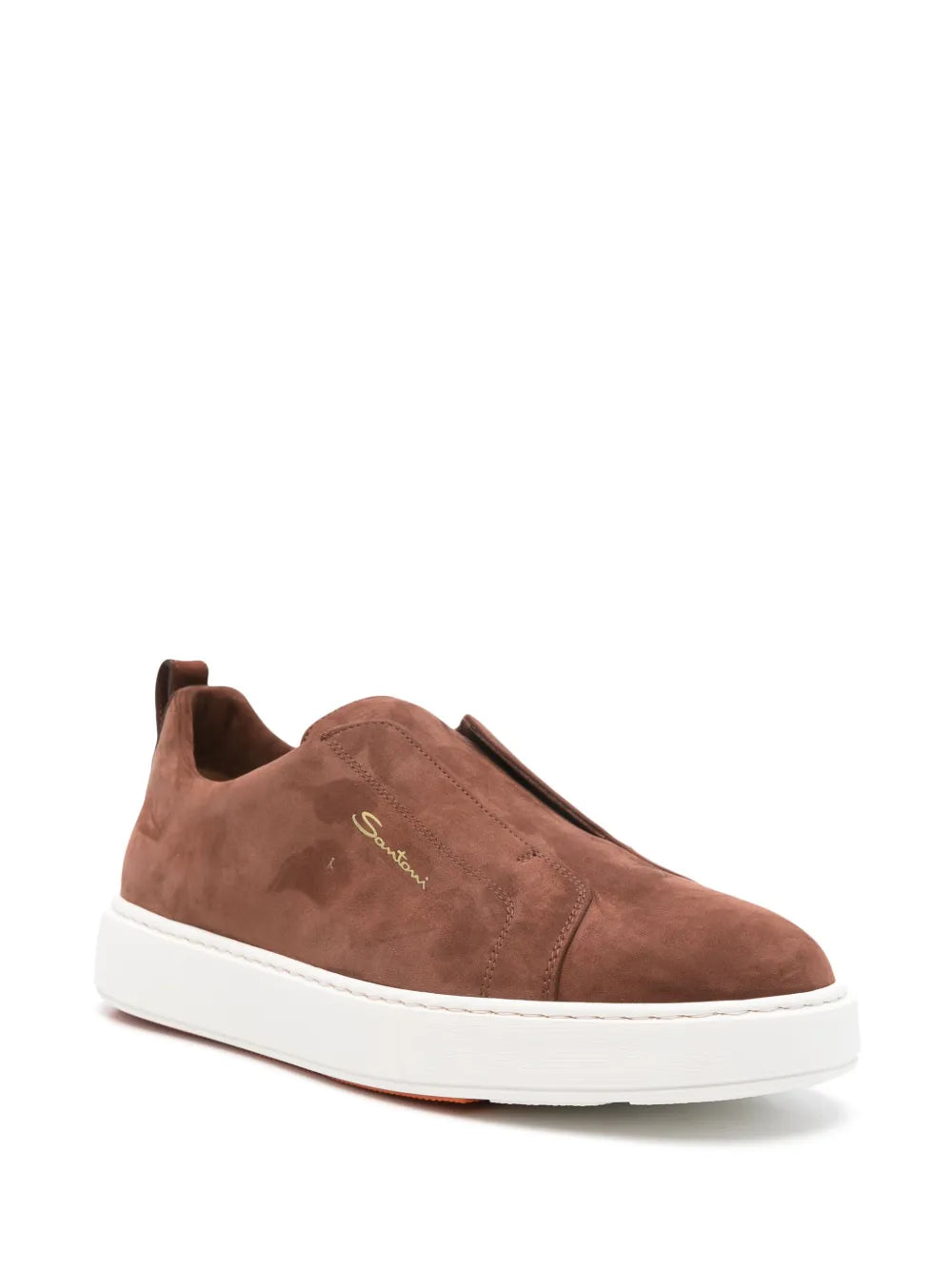Santoni suede sneakers 