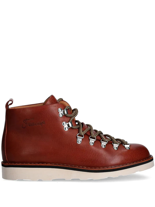 Fracap lace-up ankle boots