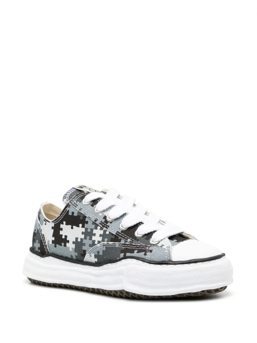 Maison MIHARA YASUHIRO x Peace and After Puzzle Camo Peterson low sneaker
