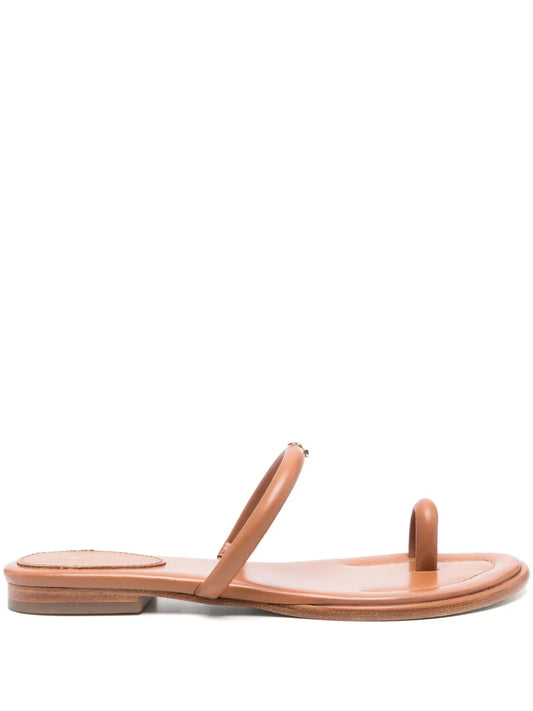 Patrizia Pepe leather slides