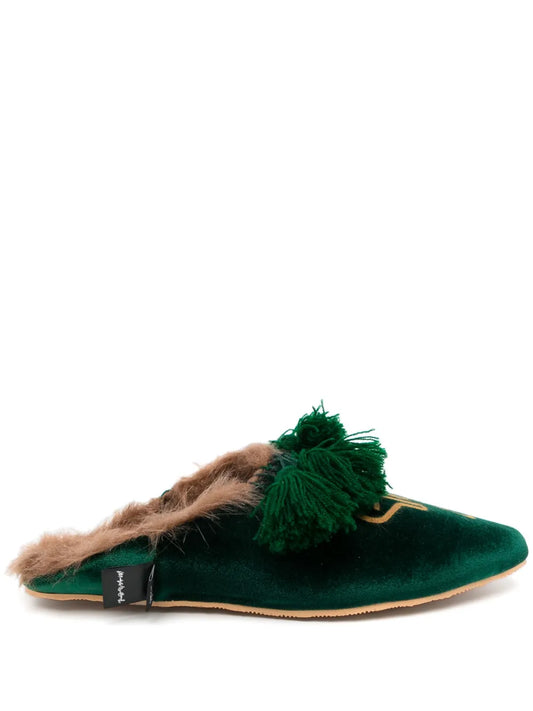 midorikawa pointed toe slipper