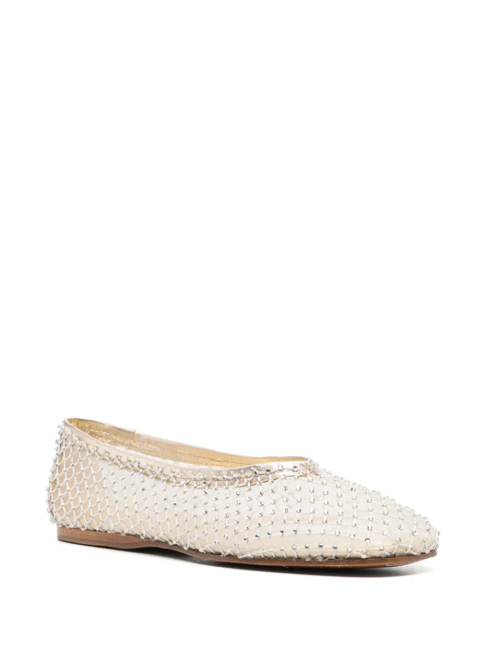 Forte Forte crystal-embellished ballet flats