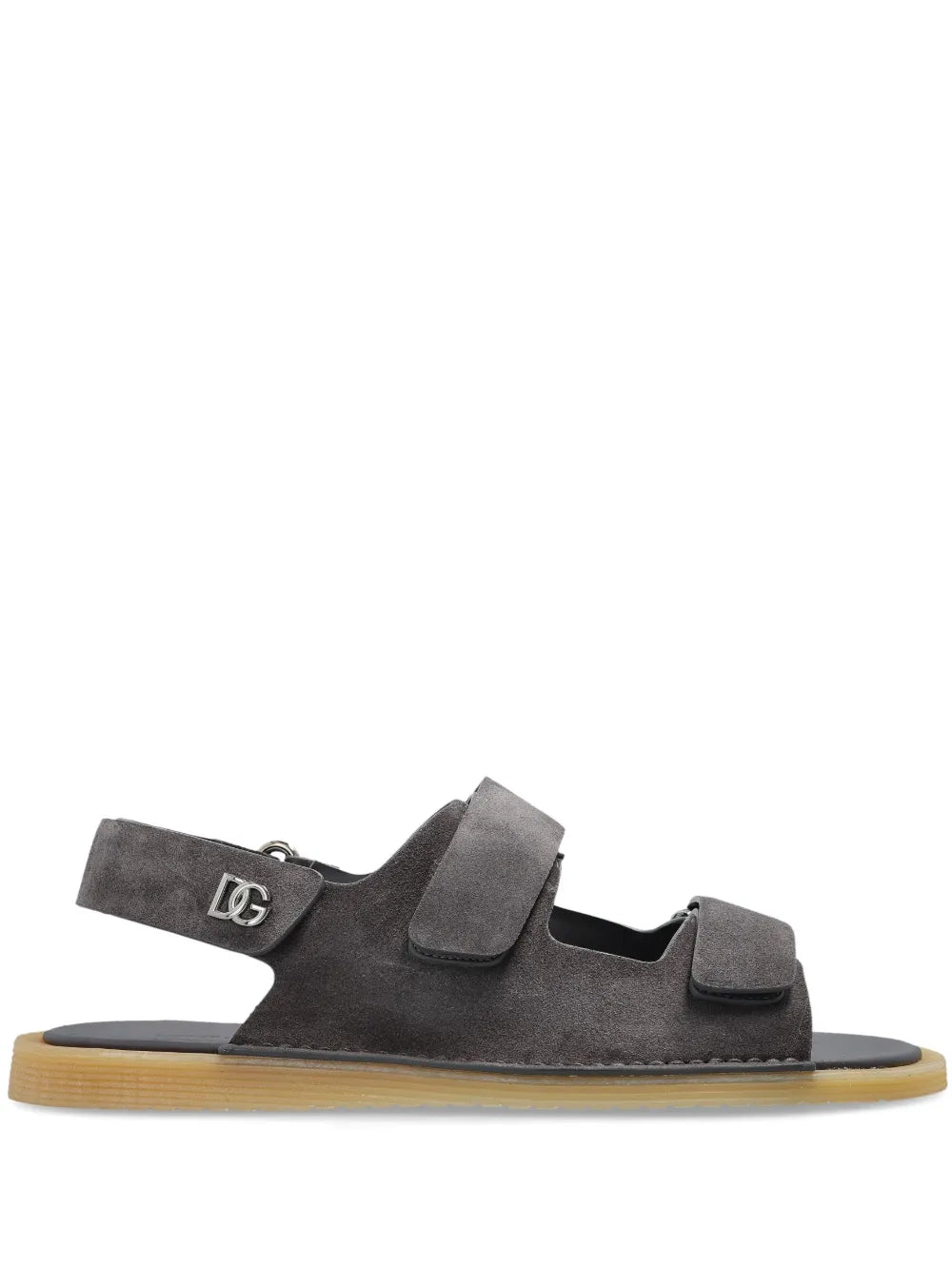 Dolce & Gabbana touch-strap leather sandals