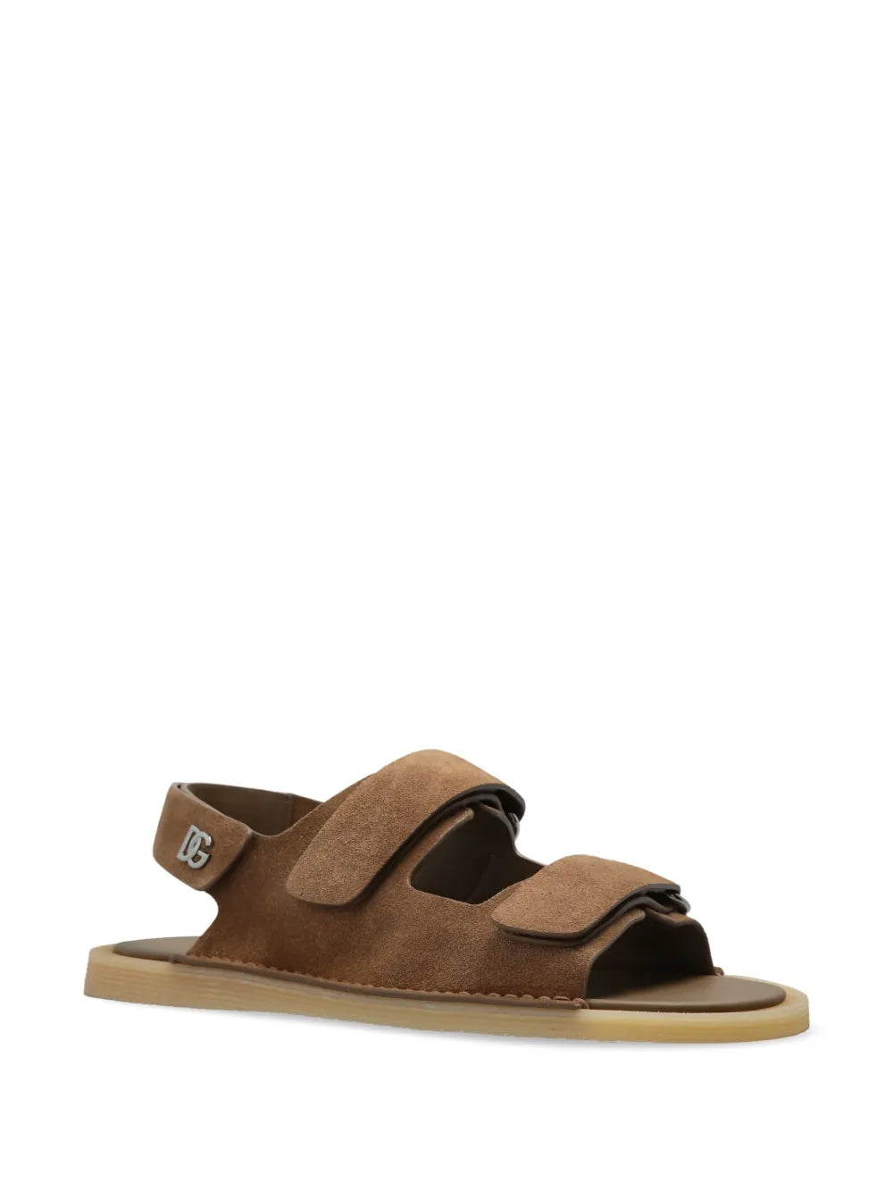 Dolce & Gabbana touch-strap leather sneakers