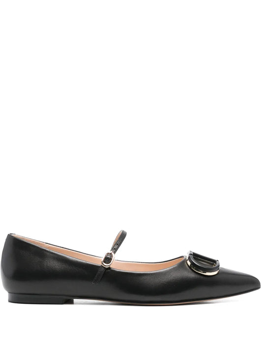 TWINSET Oval T ballet flats