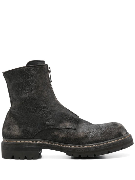 Guidi 45mm leather ankle boots