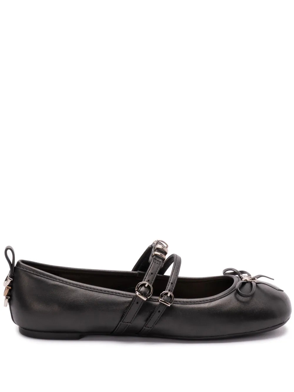 PINKO leather ballet flats