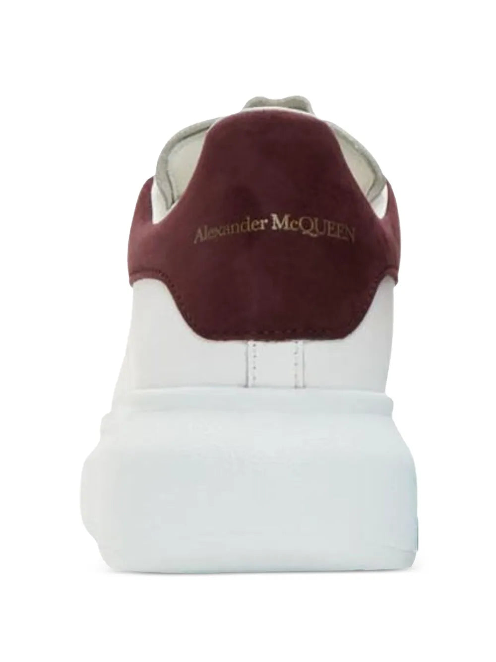 Alexander McQueen Oversized "White/Burgundy" sneakers
