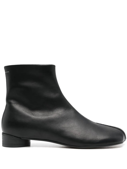 MM6 Maison Margiela leather ankle boots