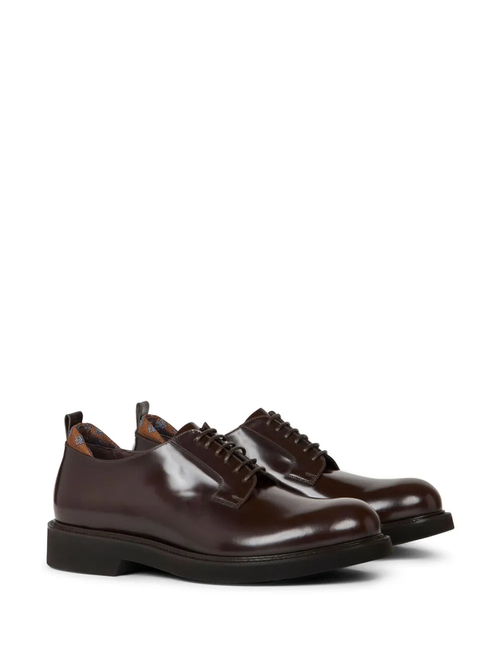 ETRO leather Derby shoes