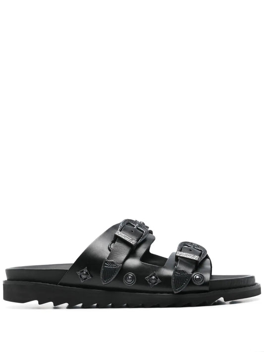 Toga Virilis leather slides