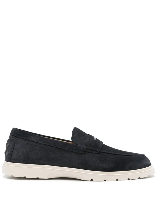 Tod's suede loafers