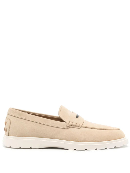 Tod's suede loafers