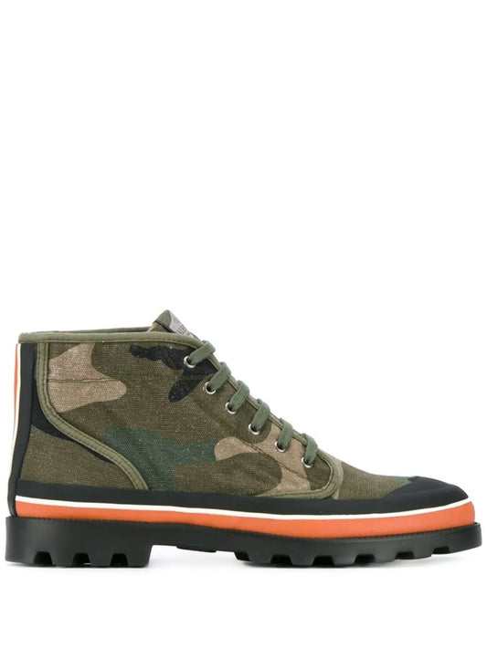 Valentino Garavani camouflage-print boots