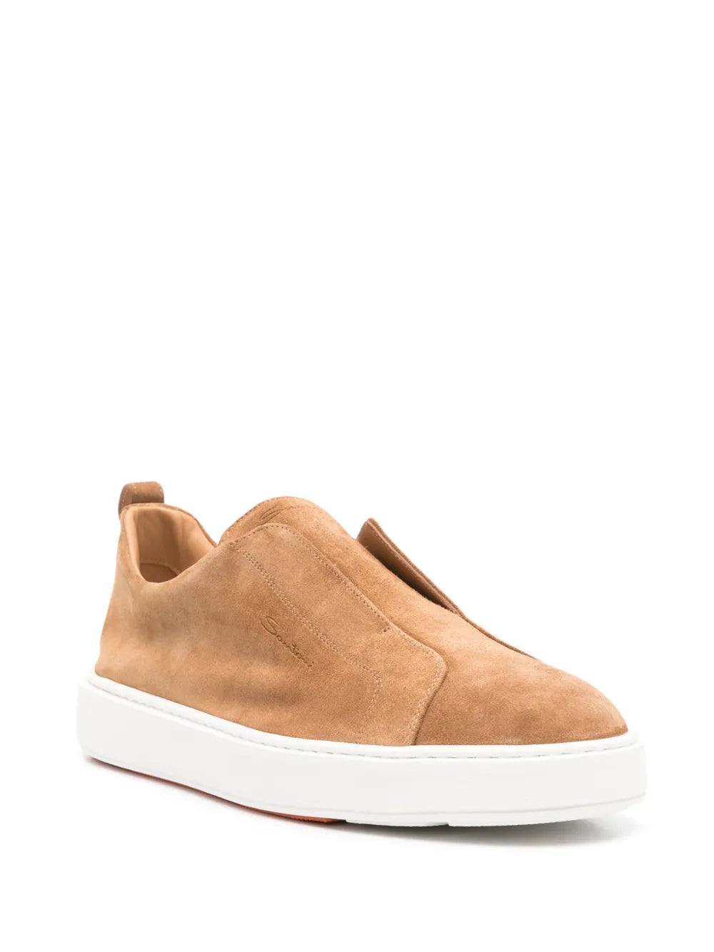 Santoni suede sneakers