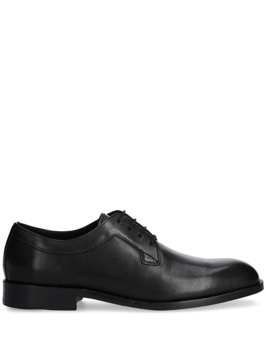 BOSS leather derby shoes 