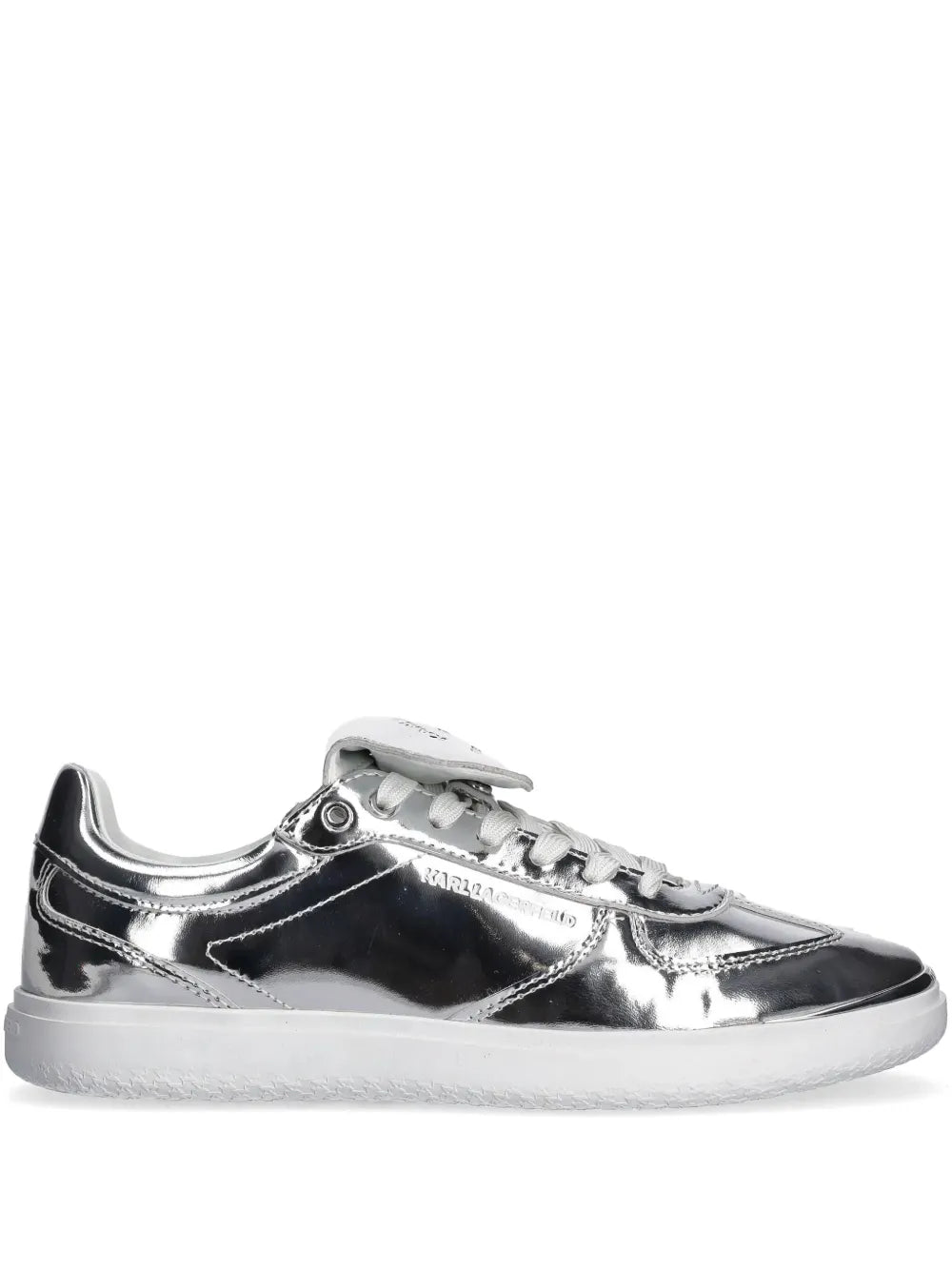 Karl Lagerfeld metallic-effect sneakers