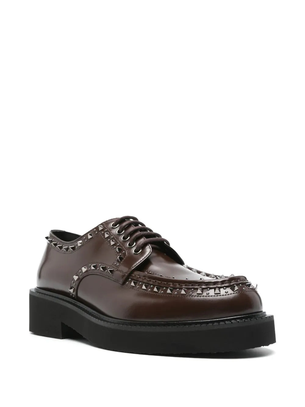 Valentino Garavani Rockstud-embellished Derby shoes