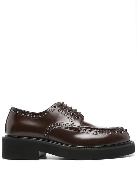 Valentino Garavani Rockstud-embellished Derby shoes