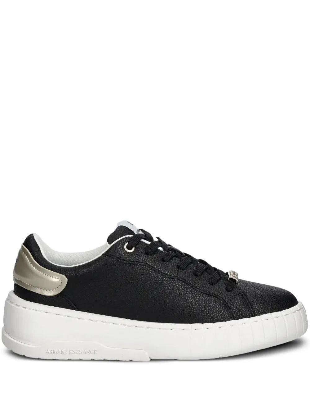Armani Exchange faux-leather sneakers