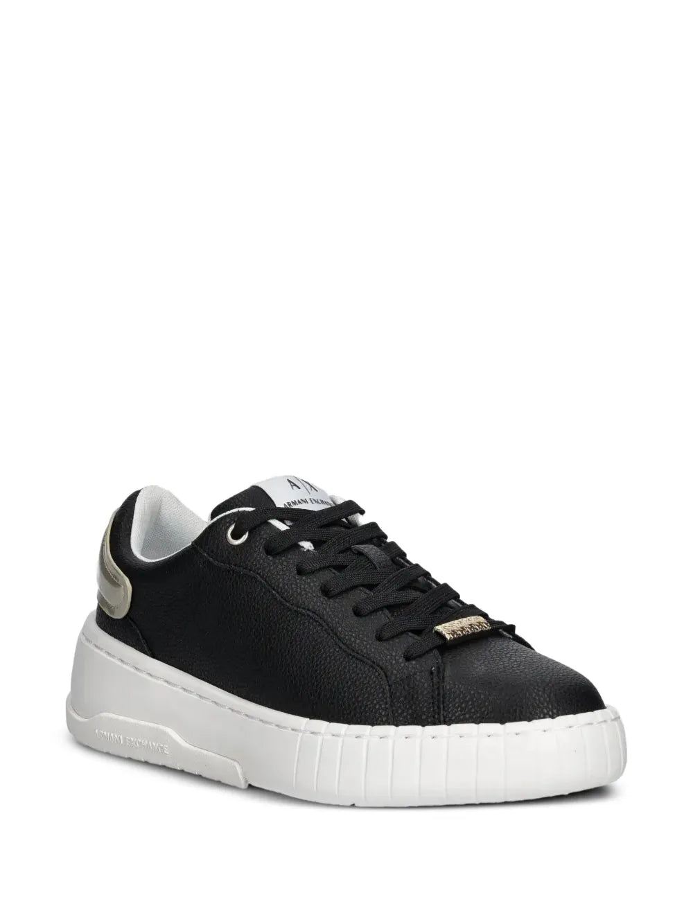 Armani Exchange faux-leather sneakers
