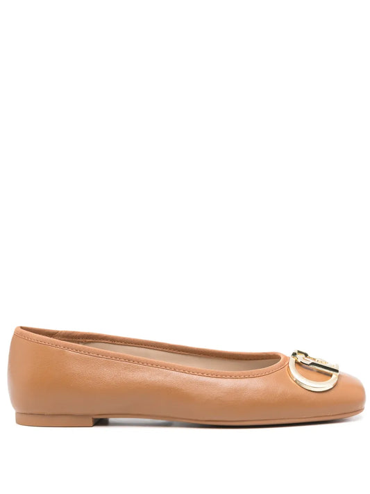 LIU JO logo-plaque ballet flats