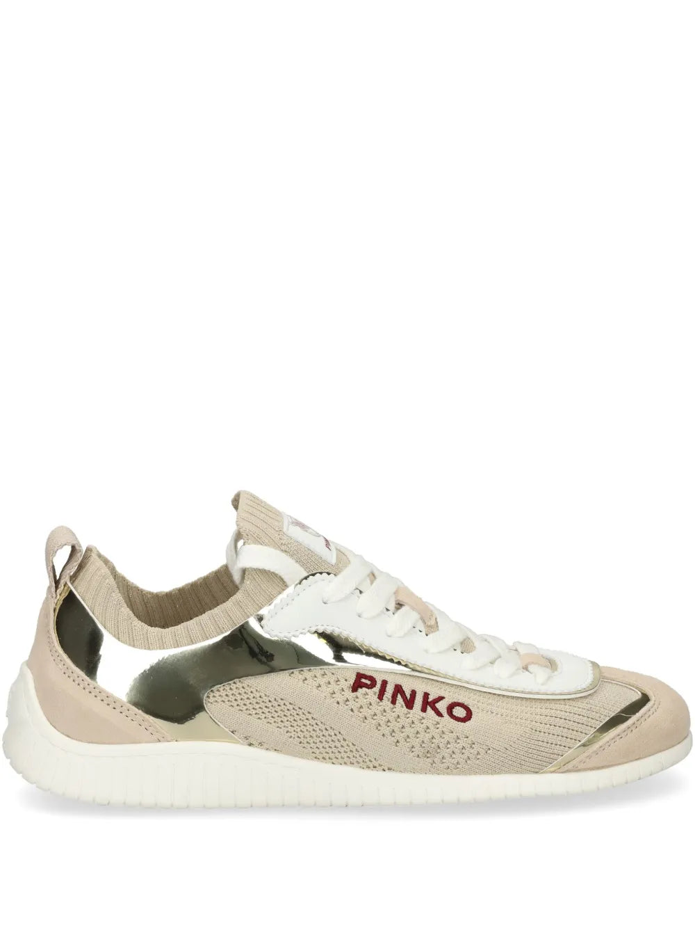 PINKO logo-embroidered sneakers 