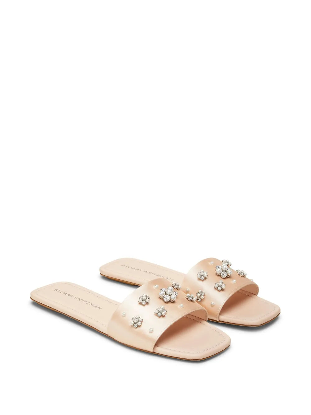 Stuart Weitzman Poppy slides